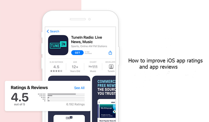 how to improve iOS app ratings and app reviews